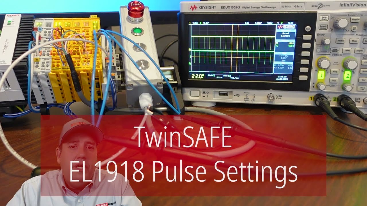 TwinSAFE EL1918 Pulse Settings