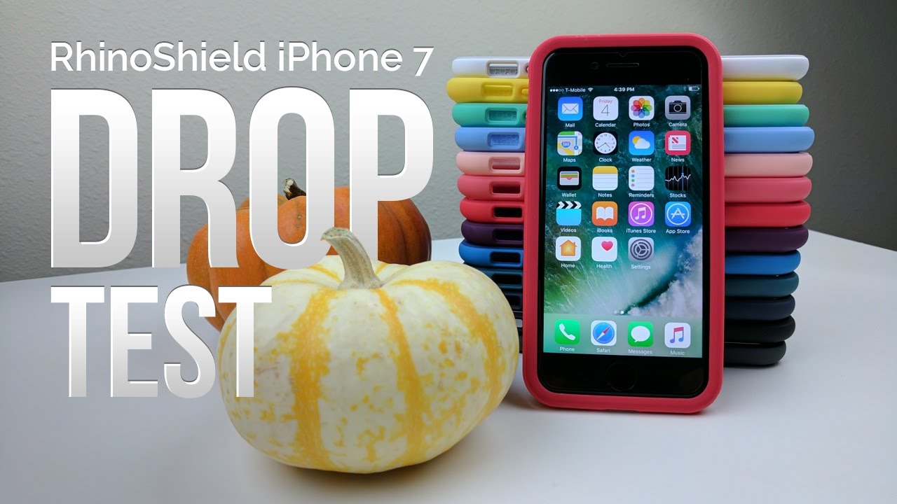 OFF the ROOF! iPhone 7 Drop Test (RhinoShield CrashGuard) + Giveaway