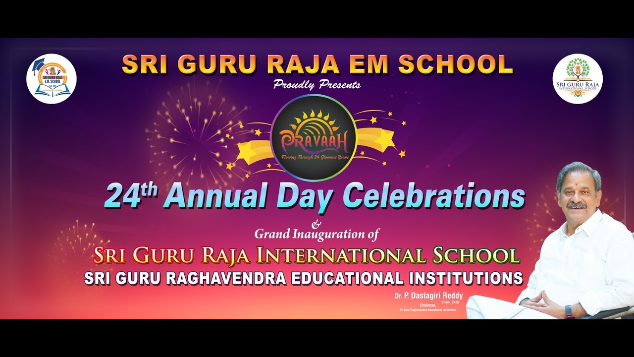 Where Learning meets Legacy Sri Guru Raja International school grand launch celebrations.