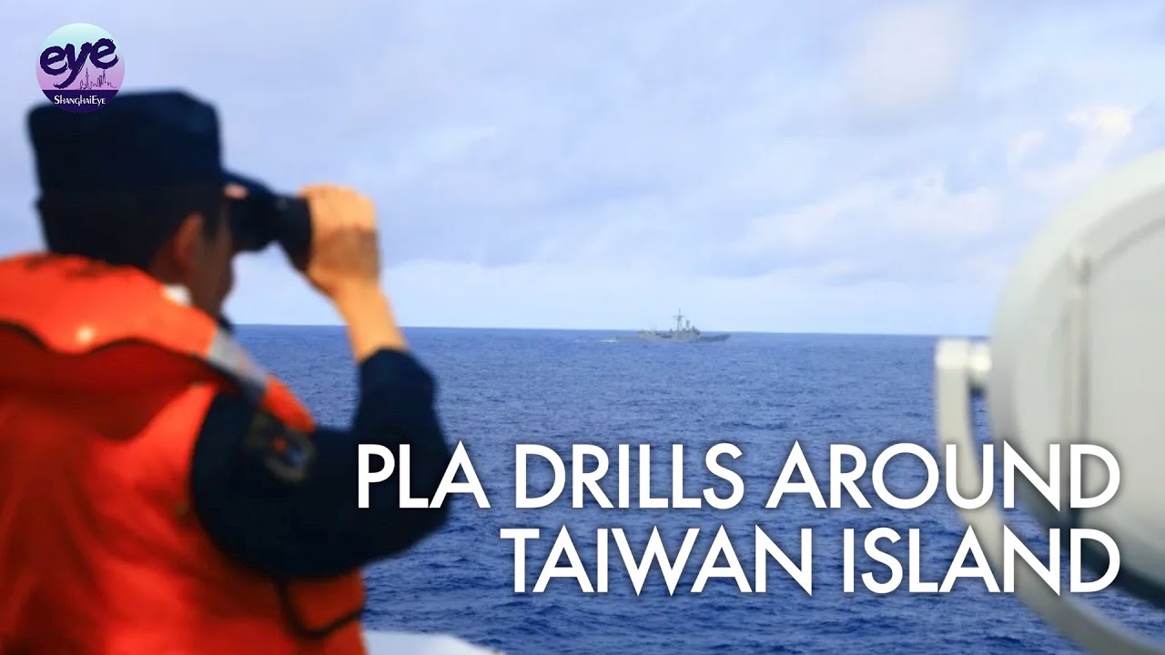 PLA conducts Joint Sword-2024A military drills surrounding Taiwan Island
