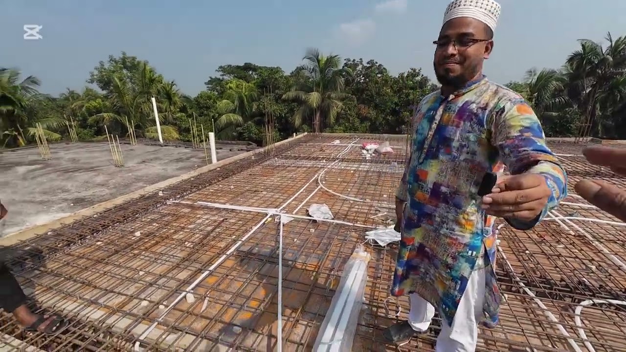 তৃতীয় তলার চাদ ঢালাই এর পূর্ব প্রস্তুতি বিস্তারিত ভিডিও দেখুন