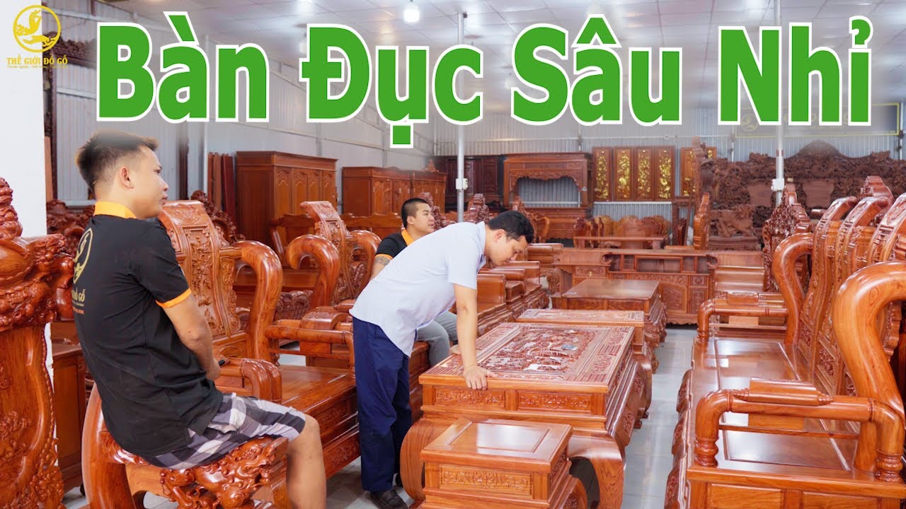 Anh Nông Dân Cùng Vợ Lên Thế Giới Đồ Gỗ Sắm Bộ Bàn Ghế Để Đời.