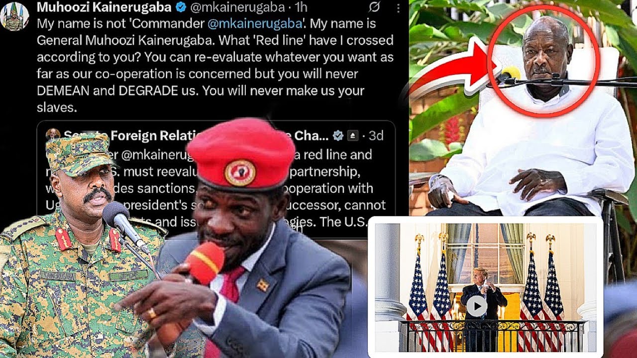 Breaking!!Kawedemu!! Gen.Muhoozi Alumbye Senator Wa America Amwanukudde Mubukambwe M7 Jiwunye