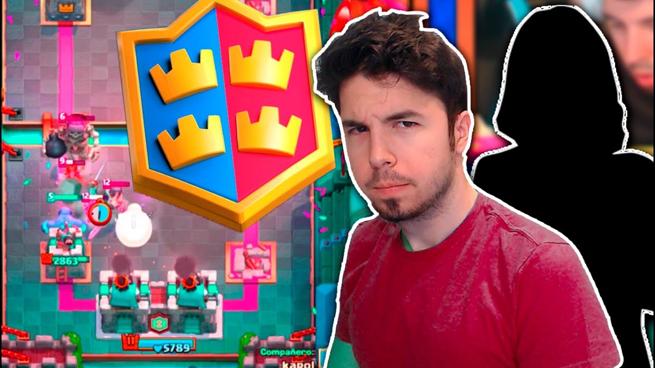 CLASH ROYALE CON MI HERMANA! EL HIELO ES LA CLAVE!!