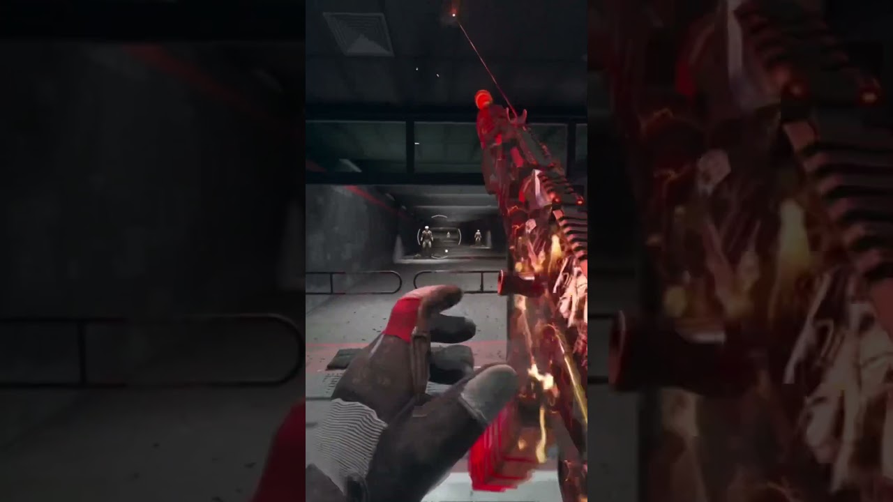 The New New fire Ghost bundle has a secret reactive effect if you put a Camo on it 🤫 #warzone #gold