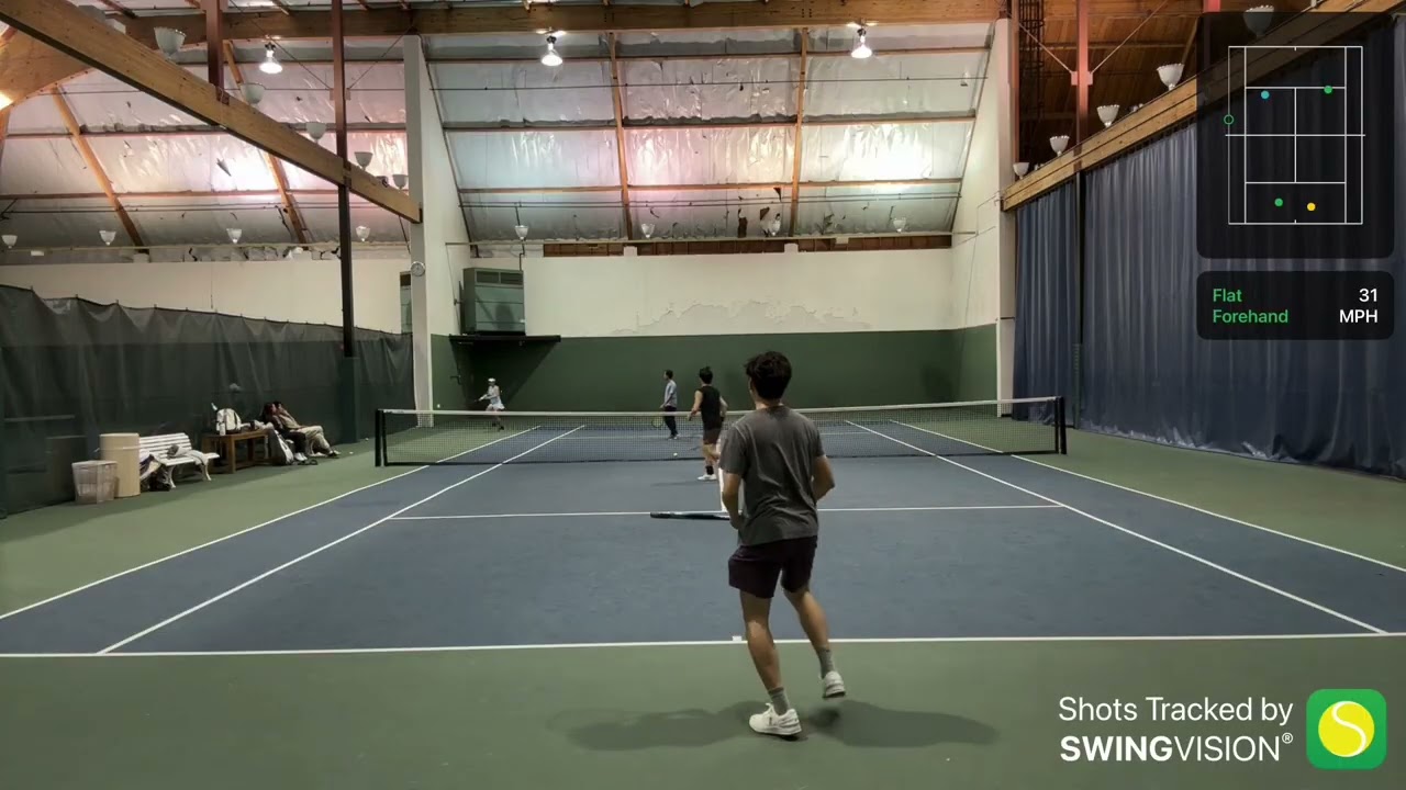 假日杯银组R1 Puqiang & Kaining VS Andrew Lu & 珊珊   3:6 6:3 10:8