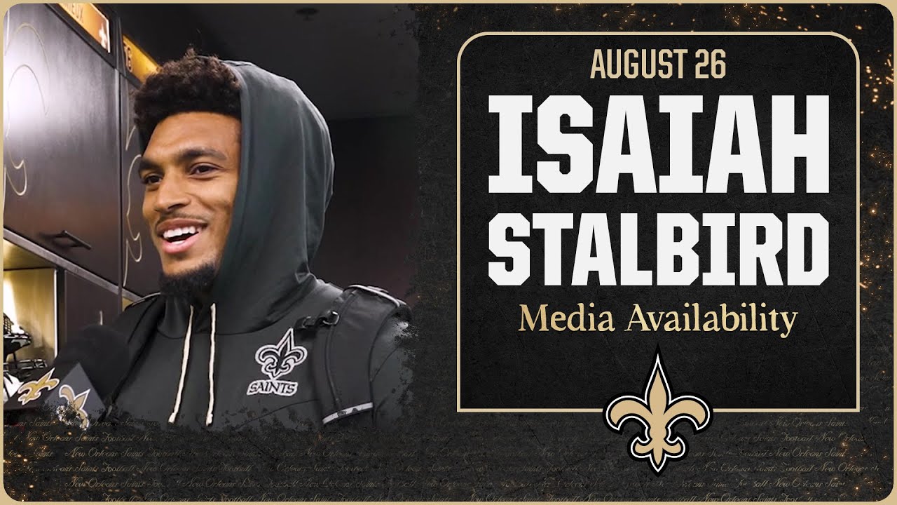 Isaiah Stalbird on making 53-man roster | New Orleans Saints