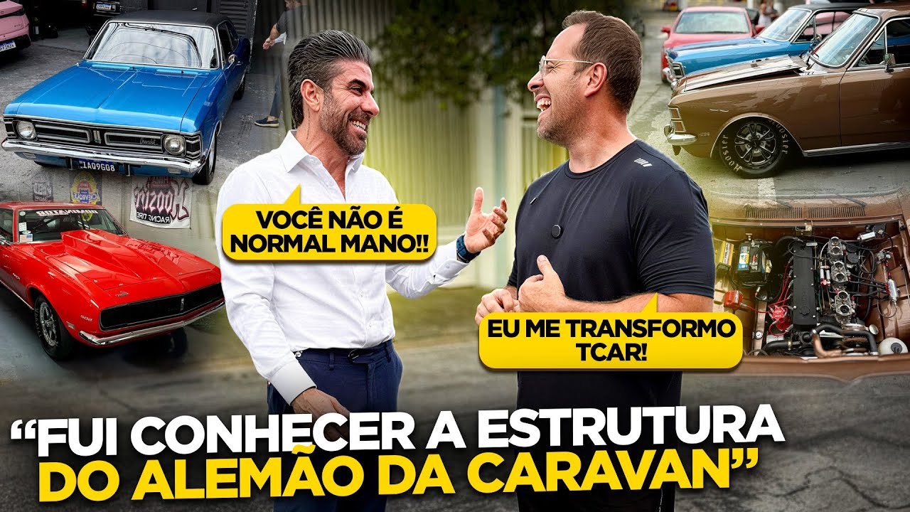 ALEM&Atilde;O DA CARAVAN ME APRESENTOU A SUA ESTRUTURA