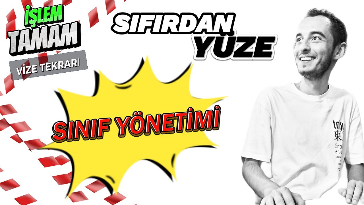 VİZE Full Tekrar - 💯 Alma Garantili | Sınıf Yönetimi Konu Anlatımı