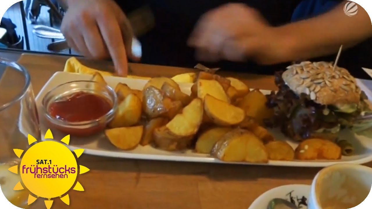 Profikoch testet vegetarisches Restaurant in L&uuml;beck | Sat.1 Fr&uuml;hst&uuml;cksfernsehen