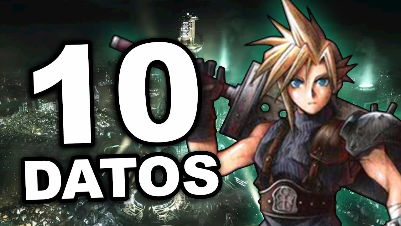 10 DATOS CURIOSOS de FINAL FANTASY VII que (quizá) NO SABÍAS