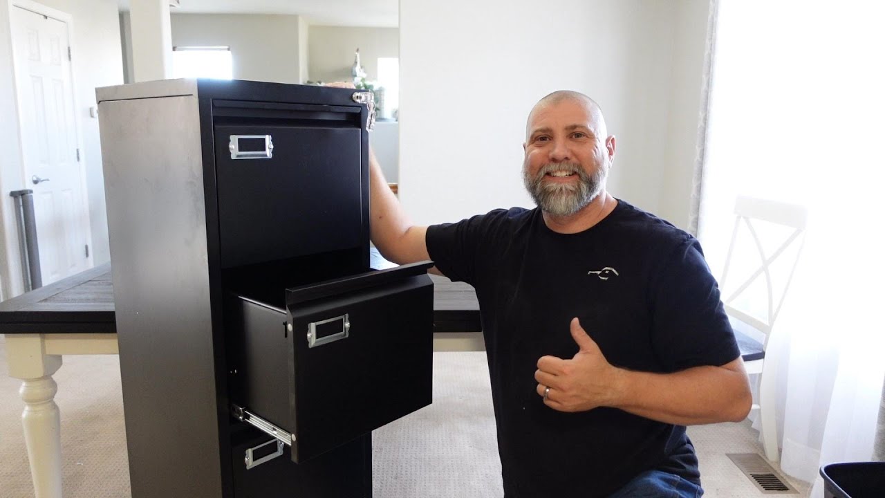 AMAZON REVIEW - High Quality and Extremely Strong METAL FILE CABINET | BEST ON AMAZON!