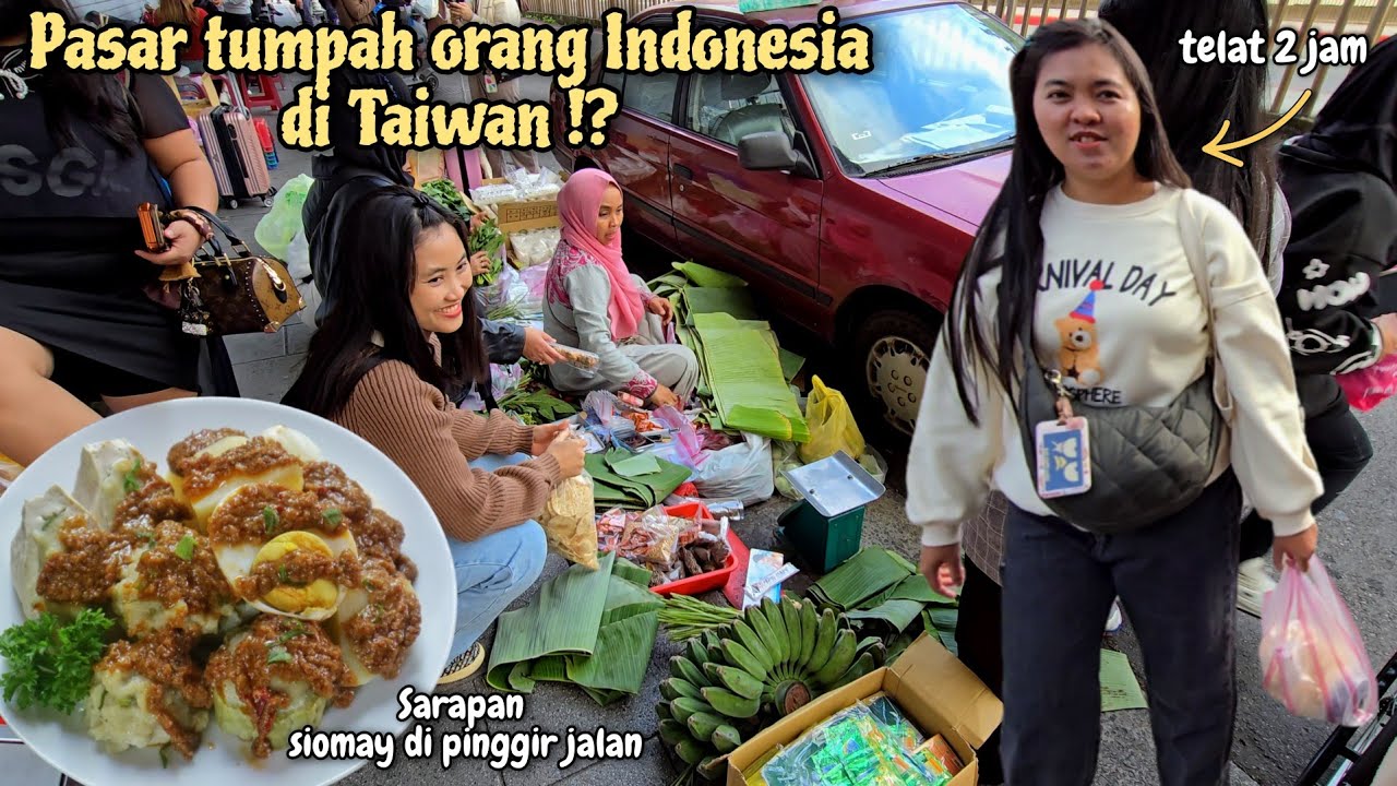 SEHARIAN NURUTI MAUNYA VIVIA‼️ SEMUA ADA BELANJA DI PASAR TUMPAH KHUSUS ORANG INDONESIA⁉️