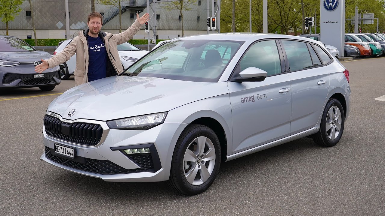 Подробный обзор обновленной Skoda Scala 2024