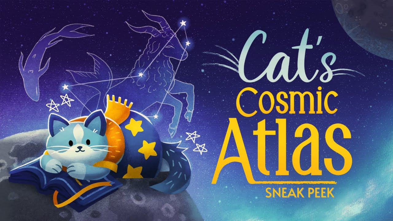 SNEAK PEEK: Cat's Cosmic Atlas🌱