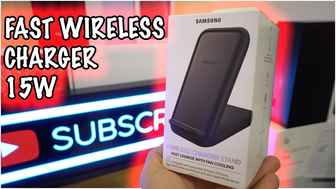 Samsung 15w Fast WIRELESS Charger for Note 10 and Note 10+