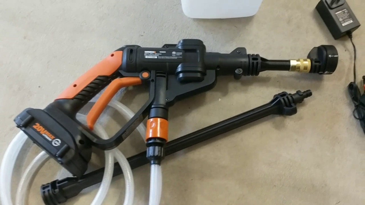 Worx Battery Pressure Sprayer for Carpet Cleaners