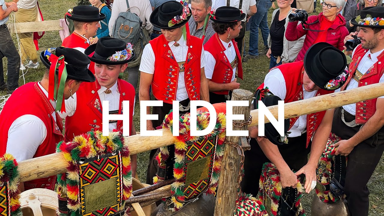 Heiden - Appenzell Ausserrhoden I Viehschau I Switzerland, Austria I DJI Mini 2 Aerial Video