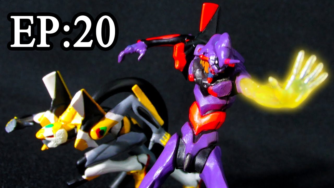 Eva-00 - Eva-01 Awakening (Scene of Evangelion 2 - Bandai, 2012)