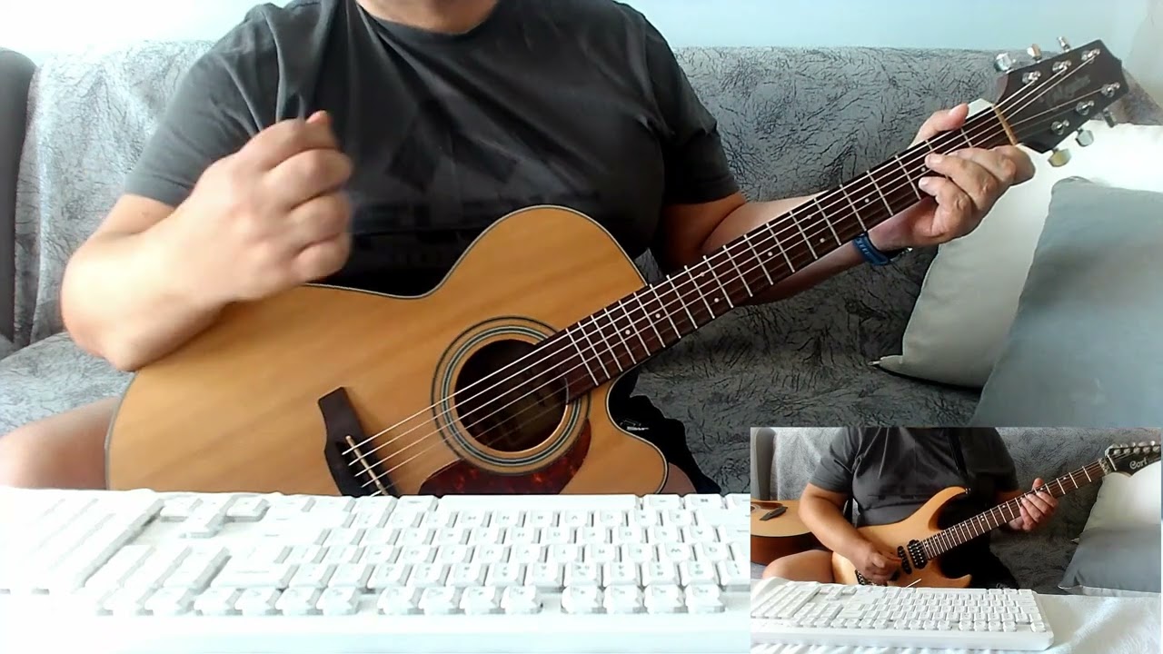 Rodrigo Vinheiro   Deus Tremendo LETRA  Gospel Hits - Guitar civer by gergo