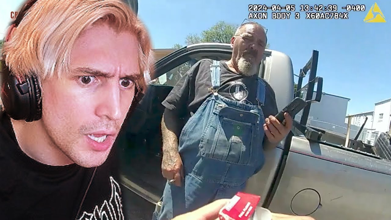 BODYCAM: PIPE BOMB blows up during routine traffic stop | xQc Reacts