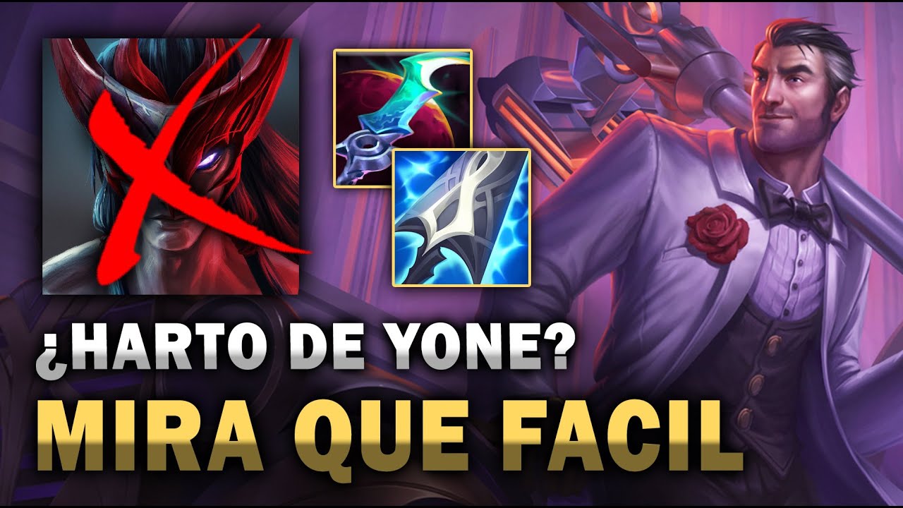 LA MANERA DE EXTINGUIR A LOS YONES DE UNA VEZ, DESTRUYE TOP ASÍ CON JAYCE