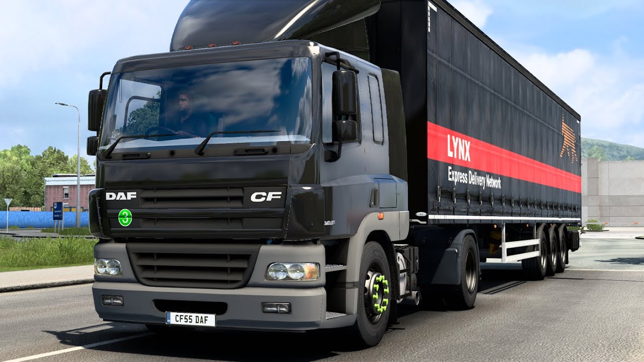 ETS 2 LYNX logistics daf cf85 uk promods 2.65