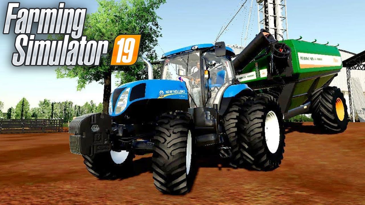TRATOR NEW HOLLAND T7 RONCO DIRETO TOP! | FARMING SIMULATOR 19
