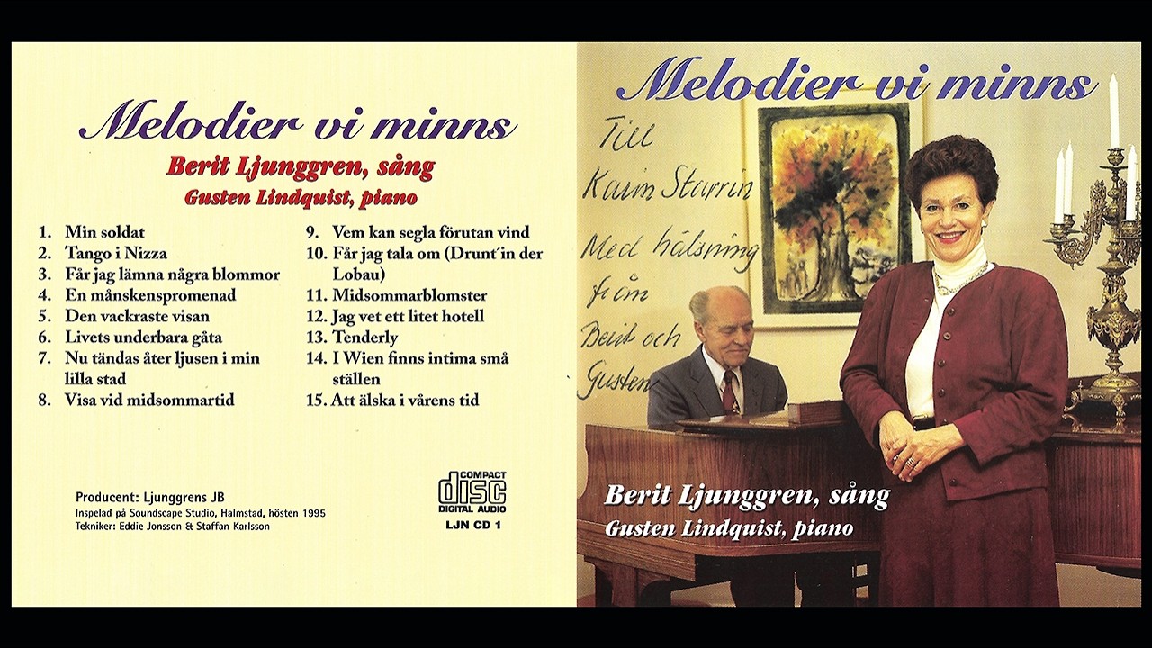 Berit Ljunggren, Gusten Lindquist - En Månskenspromenad