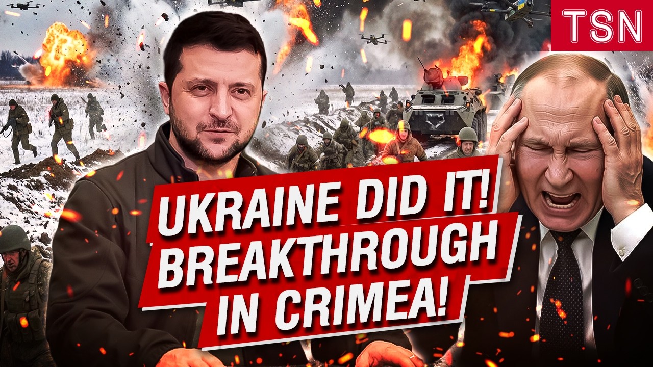 JUST LOOK WHAT UKRAINE HAS DONE IN CRIMEA! INCREDIBLE OPERATION &mdash; RUSSIAN TROOPS FLEE IN PANIC!