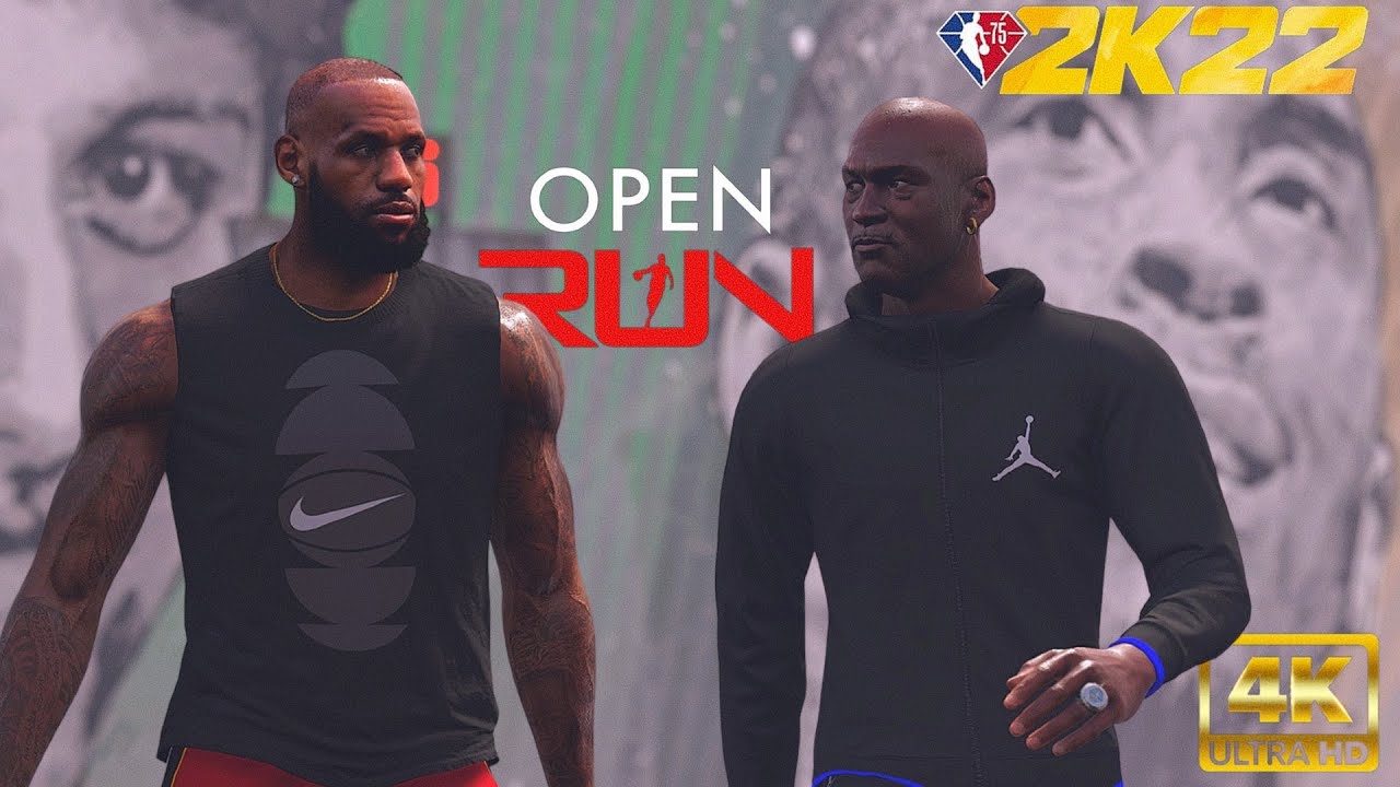 LeBron and MJ Team Up! | NBA 2K22 Open Run Mode  | GOAT Edition