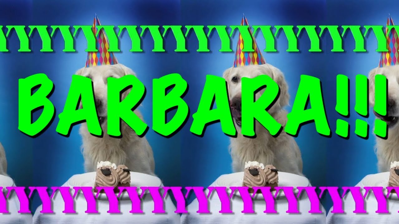 HAPPY BIRTHDAY BARBARA! - EPIC Happy Birthday Song