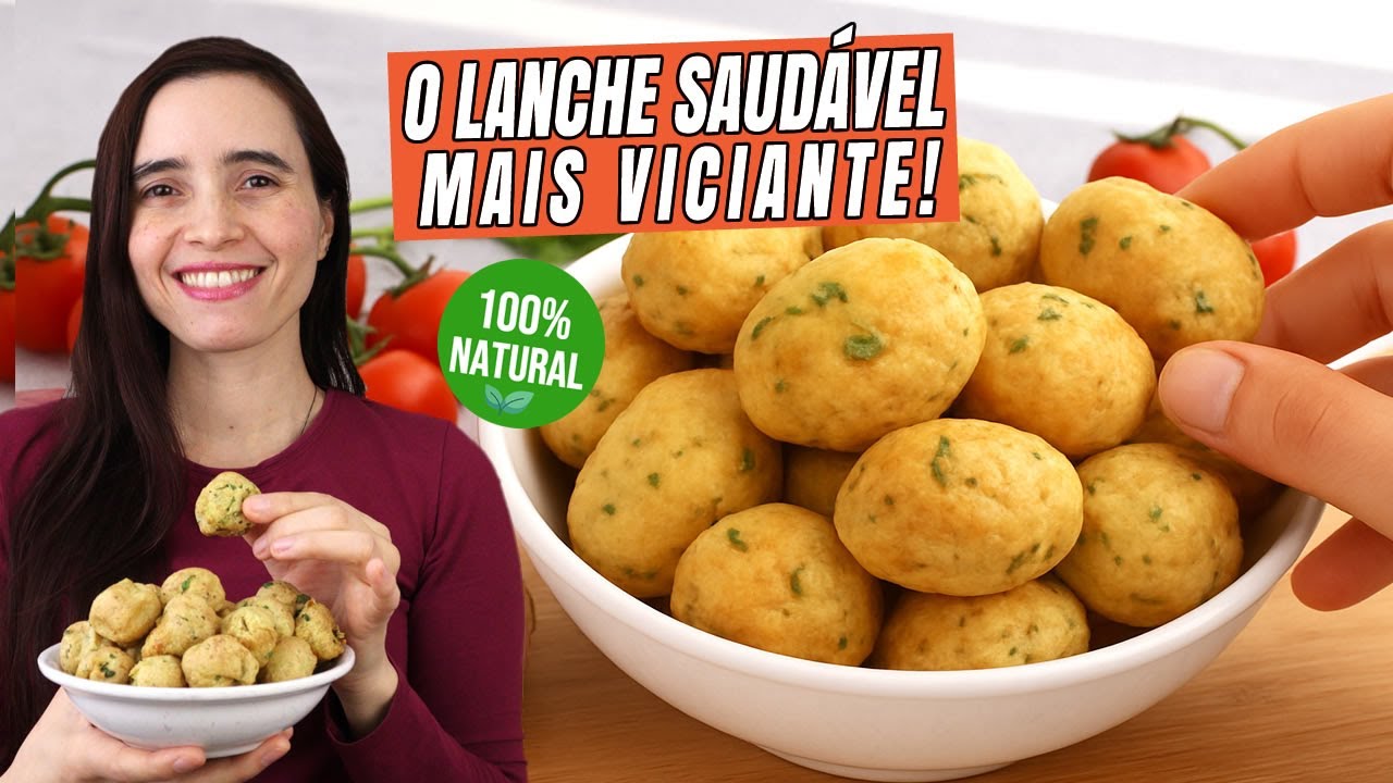 “Adeus pão de padaria! 😱 Esse bolinho saudável é viciante e fácil”