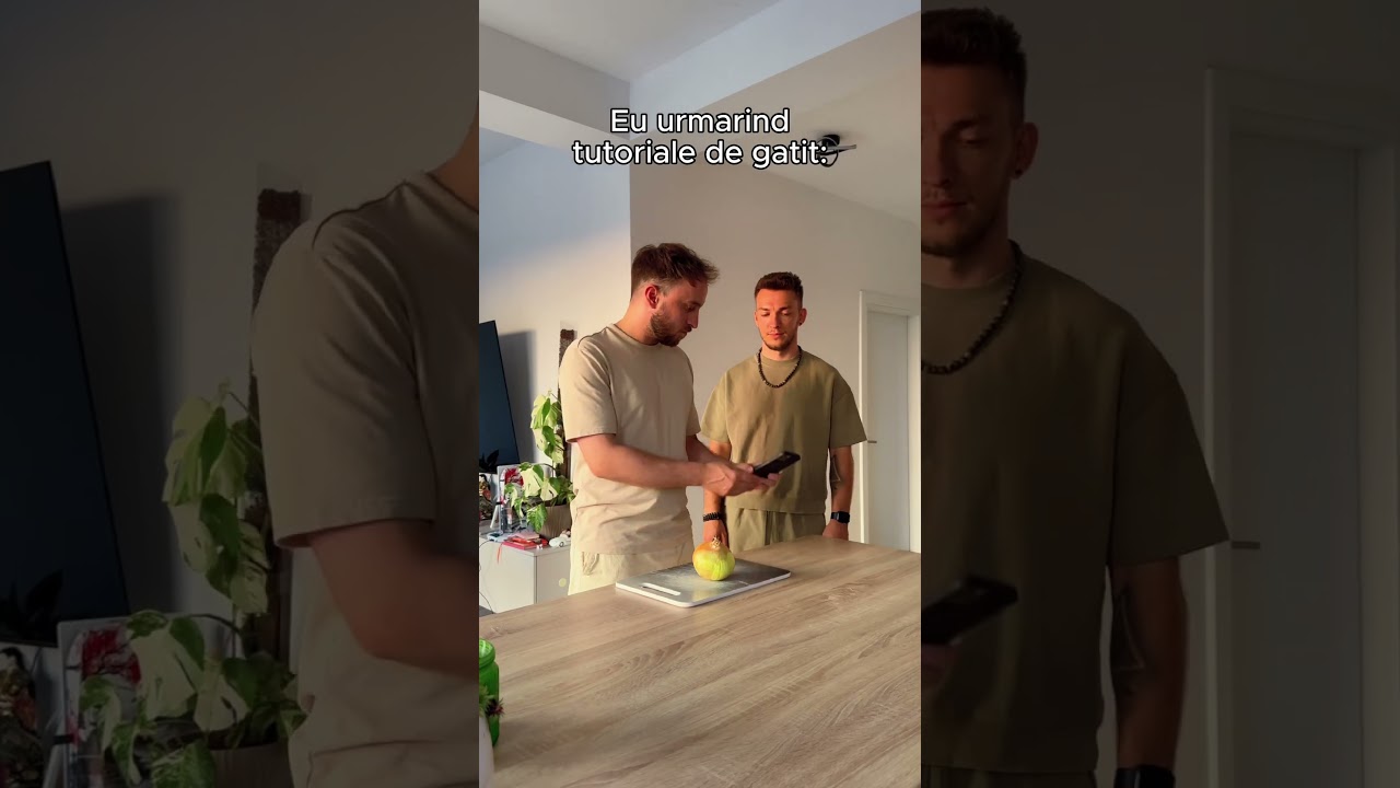 Eu urmarind tutoriale de gatit - siicutiniai?