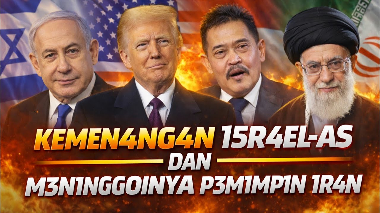 🔴 TERBARU‼️ KEMEN4NG4N 15R4EL-AS ATAS 1R4N & MEN1NGGO1NYA ALI KHAMENEI || REV. TONY BASTAMAN