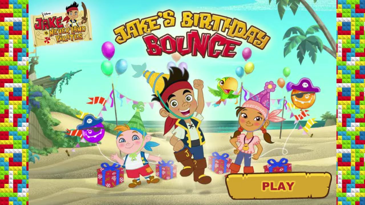 Jake's Birthday Bounce | Jake and the Never Land Pirates