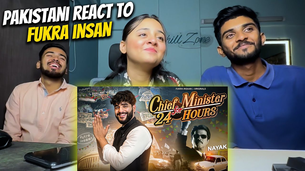 Pakistani React to Fukra Insan | I Became Chief Minister for 24 HOURS