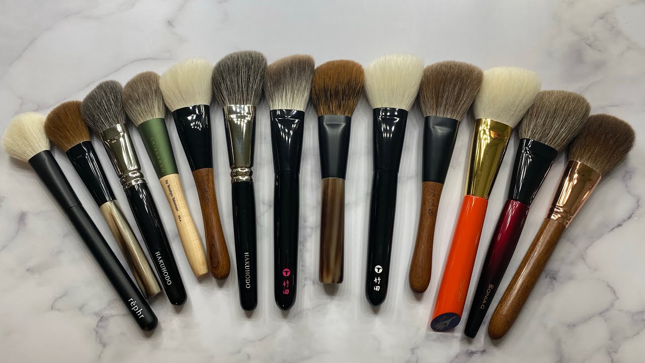 My Current Angled Face & Cheek Brush Collection ✨❤️