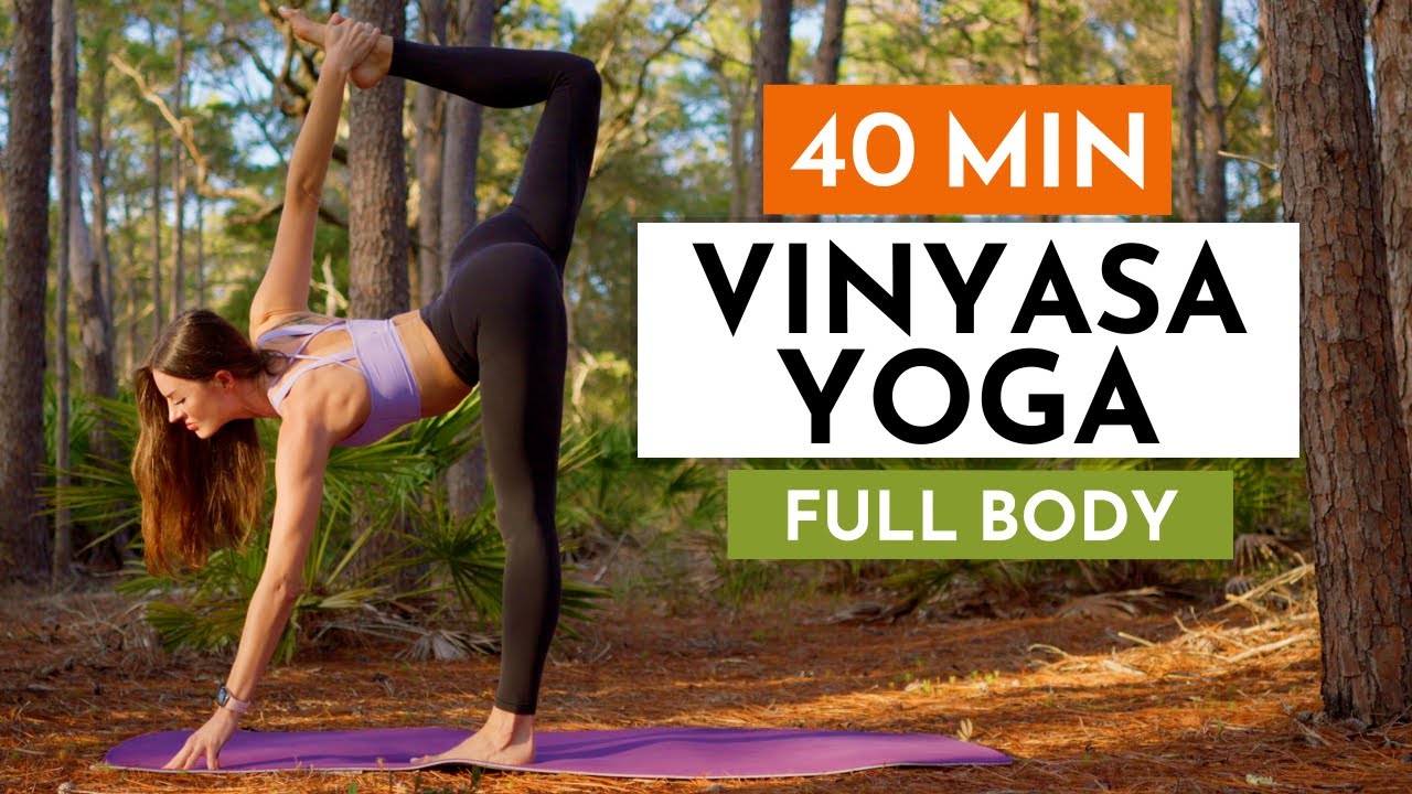 40 Min Flexibility Yoga Flow - Full Body Vinyasa Yoga