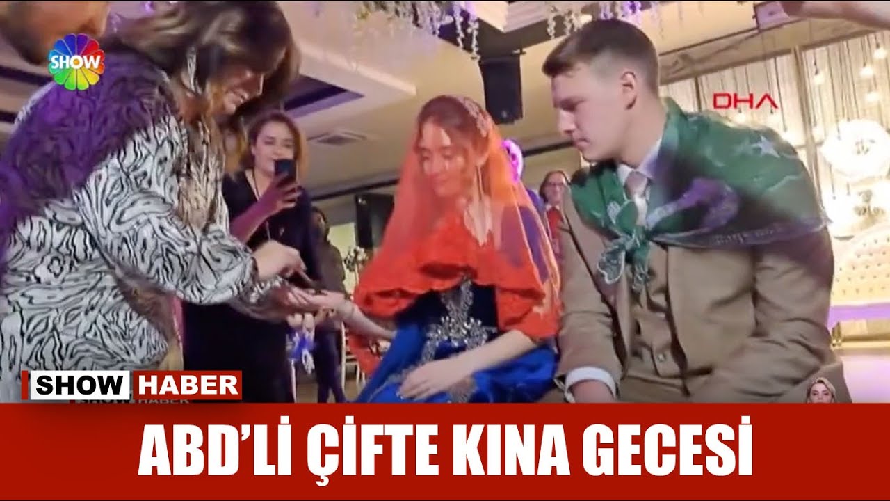 ABD'li çifte kına gecesi