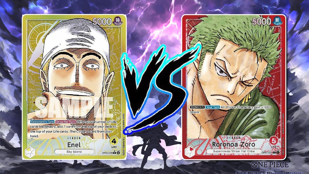 ENEL VS ZORO | One Piece TCG | OP-05 | Local FINALS - ITALY
