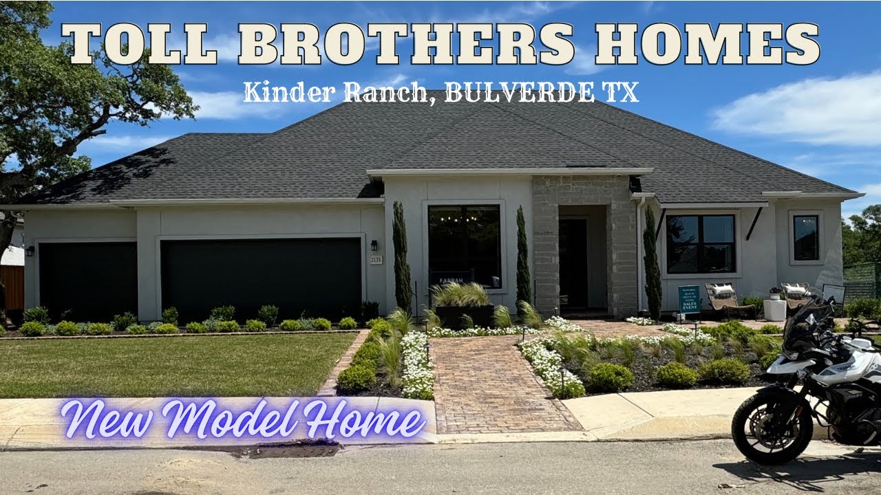 New Construction,  Toll Brothers Model Home,Farrah Plan, Kinder Ranch, Bulverde Tx