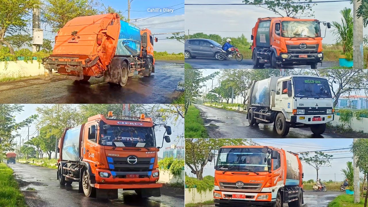 Setelah Sebulan Off Sekarang Hunting Truck Lagi • Edisi Hunting Truk Sampah Garbage Truck Surabaya