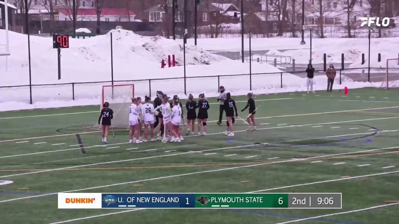 WLAX: Plymouth State vs. University of New England Highlights (3/7/26)