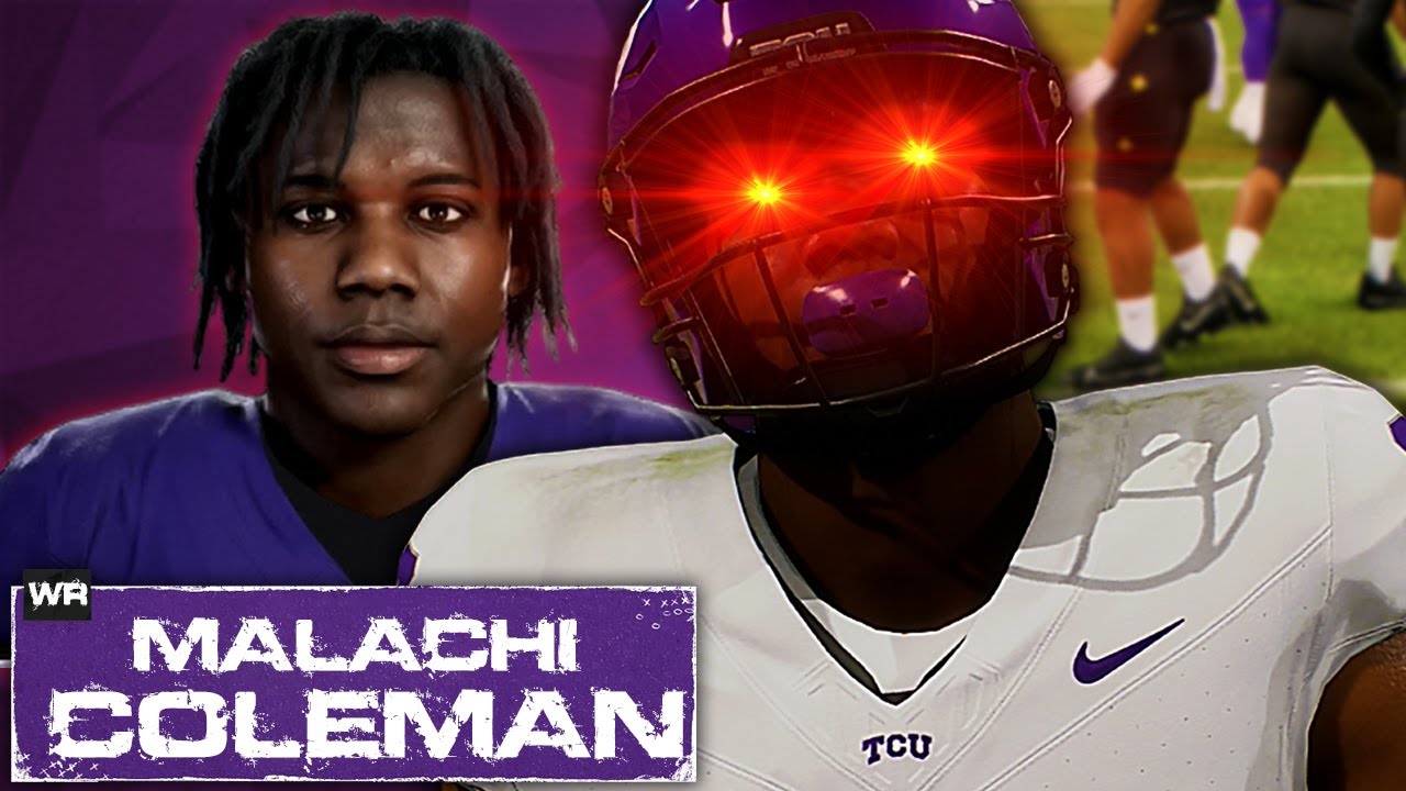 Malachai Coleman is Absolutely BUSTED?! CFB 26 TCU Dynasty
