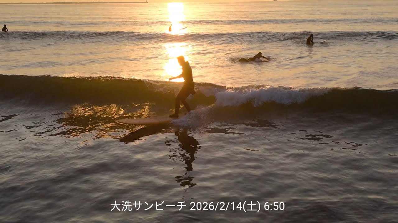 大洗サンビーチ 2026/2/14(土) 6:50 もも