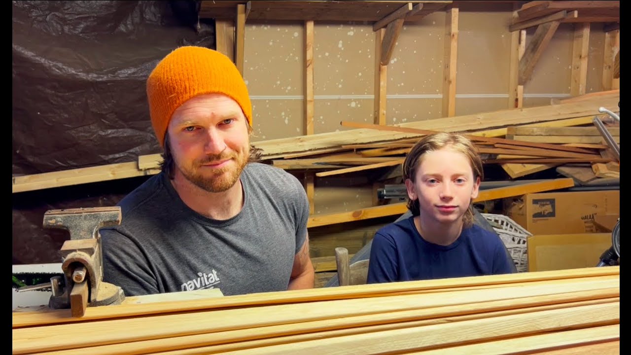 Canoe Ep.3 - Building a Router Table / Edging the Strips