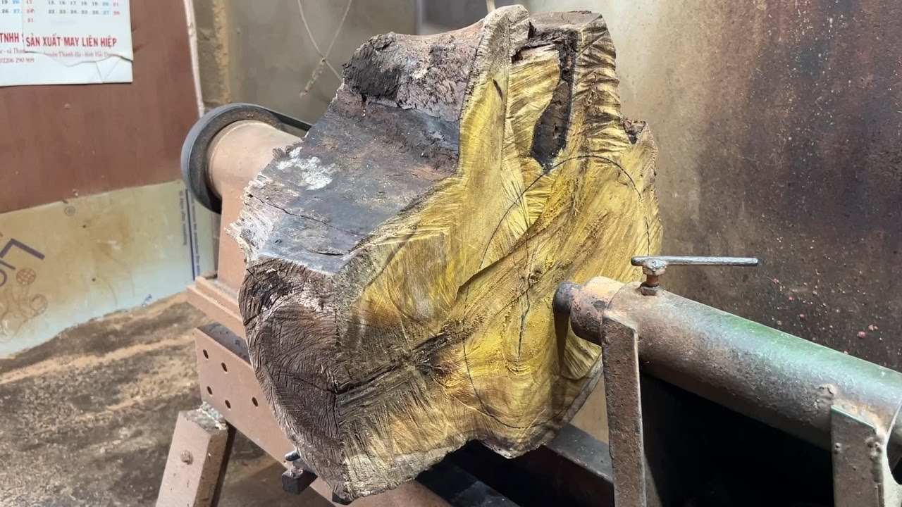 Amazing Woodturning Crazy - Excellent Working Skills And Creative Of Carpenters On Lathe