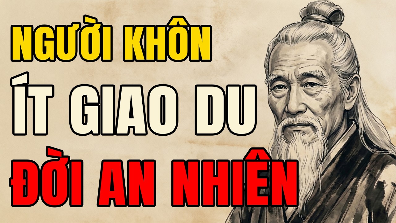 Lời Dạy Cổ Nhân Người Khôn Sống Vô Danh, Ít Giao Du Mới Giữ Được An Nhiên | Triết Lý Người Xưa
