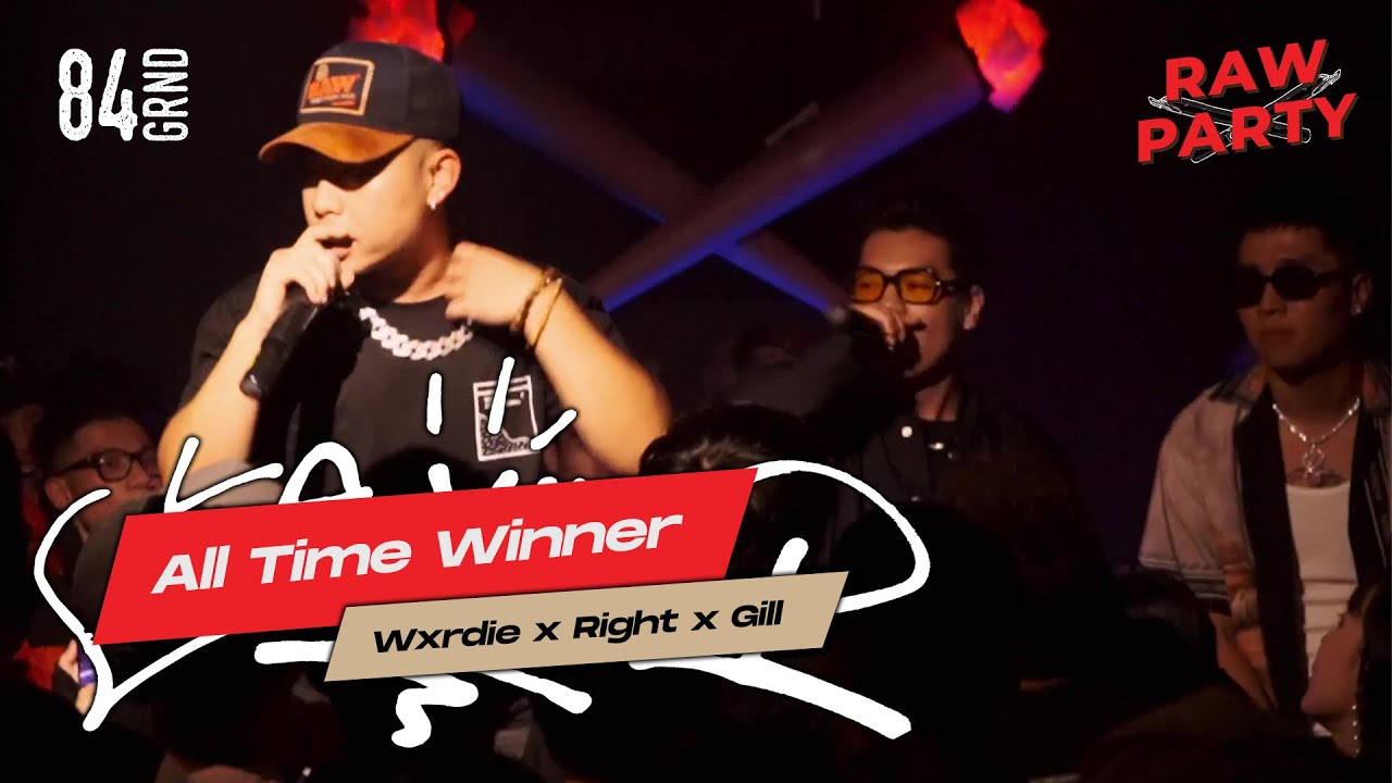 All Time Winner - Wxrdie x Right x Gill | LIVE AT @84GRND RAW PARTY